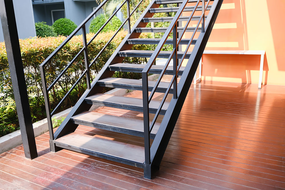 escalier metallique sur mesure